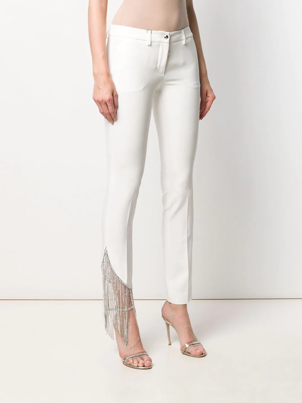 crystal fringe trousers - 3