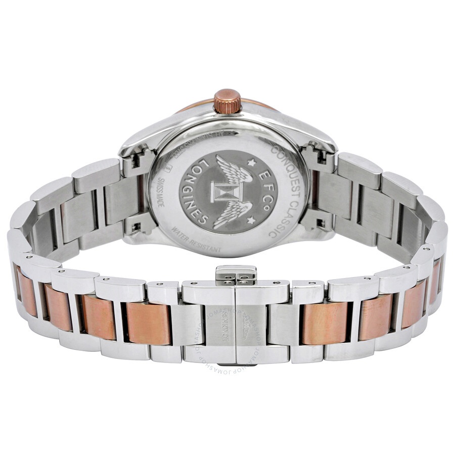 Longines Conquest Classic Quartz Silver Dial Ladies Watch L2.286.3.72.7 - 3