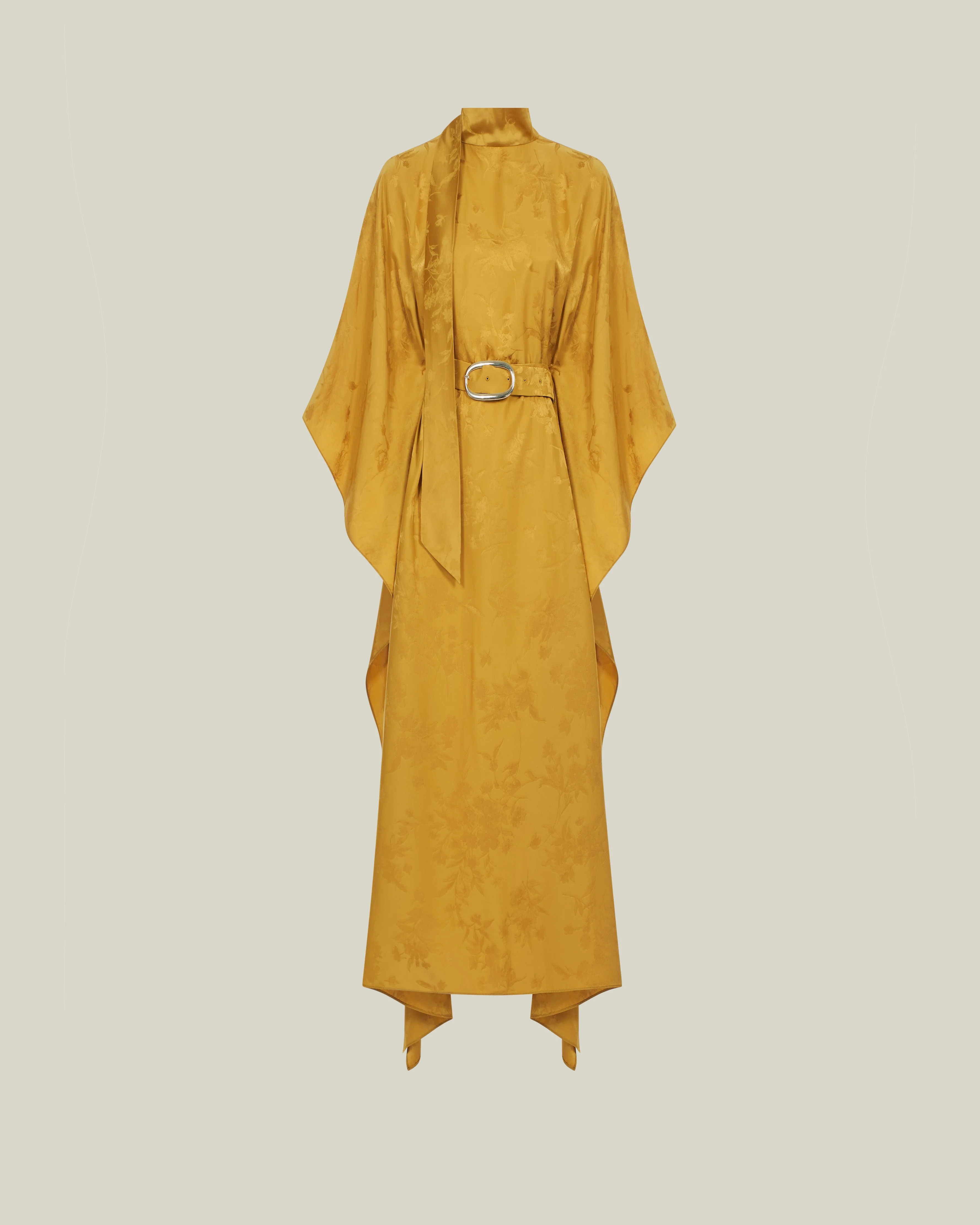 La Luna Primavera Kaftan in Amber - 1
