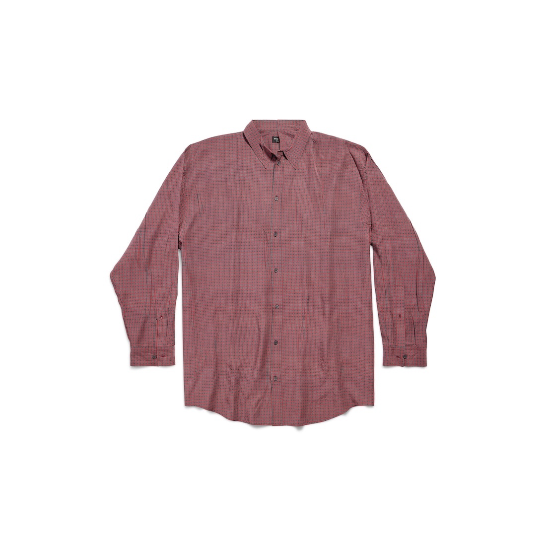 Men's Fluid Shirt in Red/grey - 1