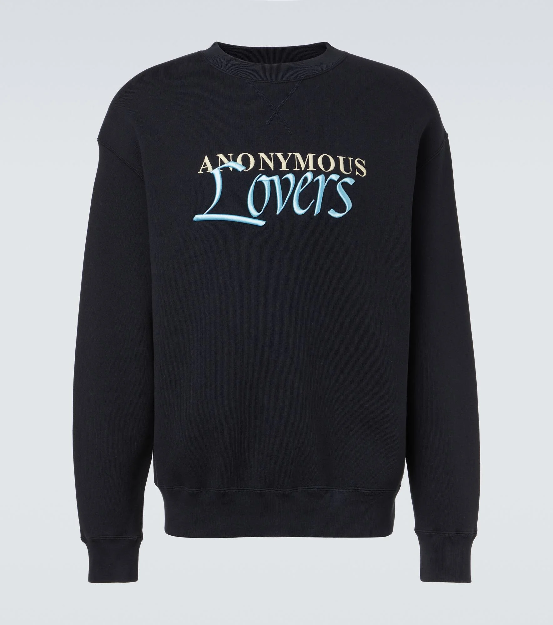 Anonymous Lovers embroidered sweatshirt - 1