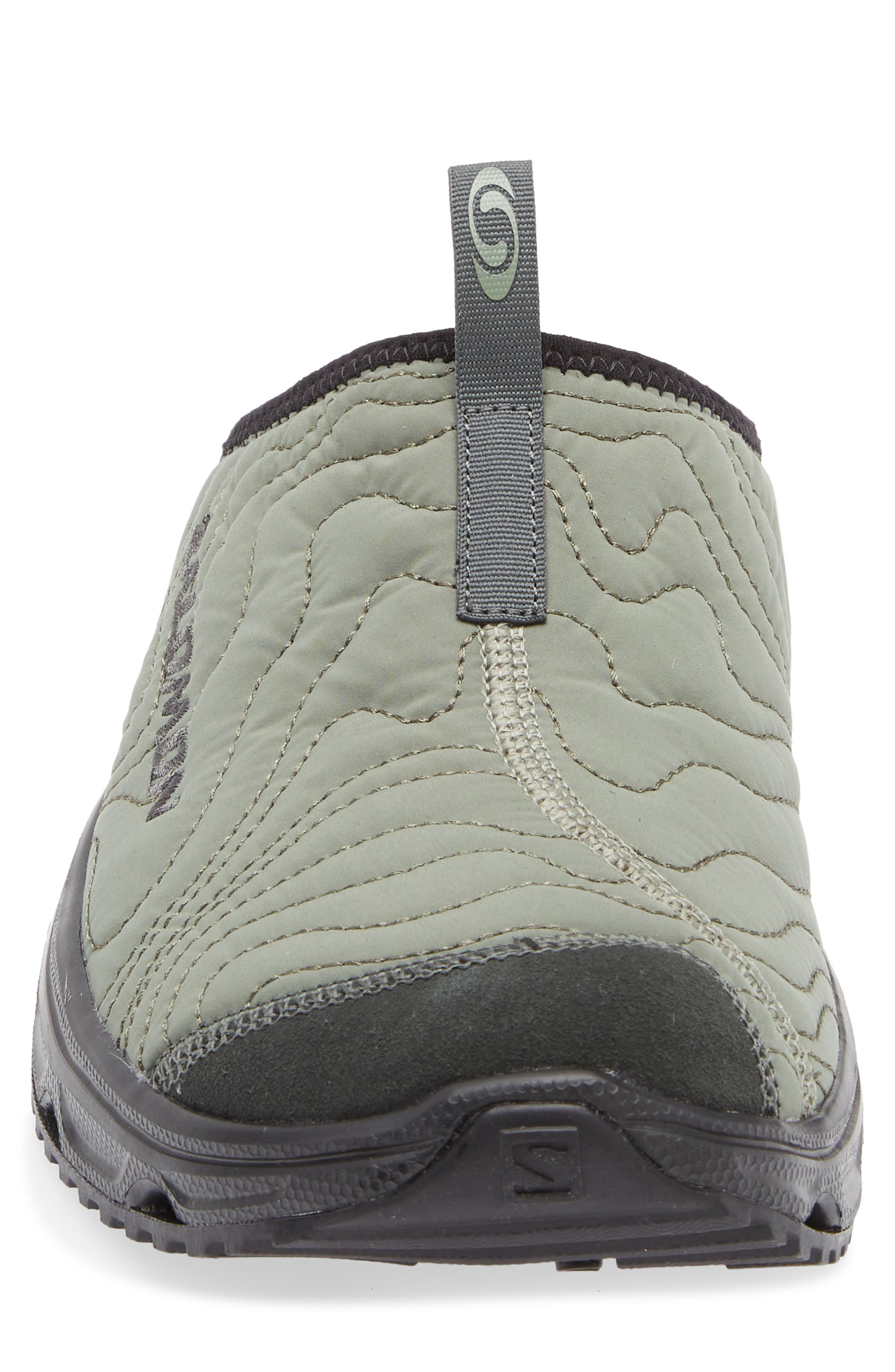 Salomon Gender Inclusive RX 3.0 ATQ Quilted Recovery Slide in Agave Green at Nordstrom - 4