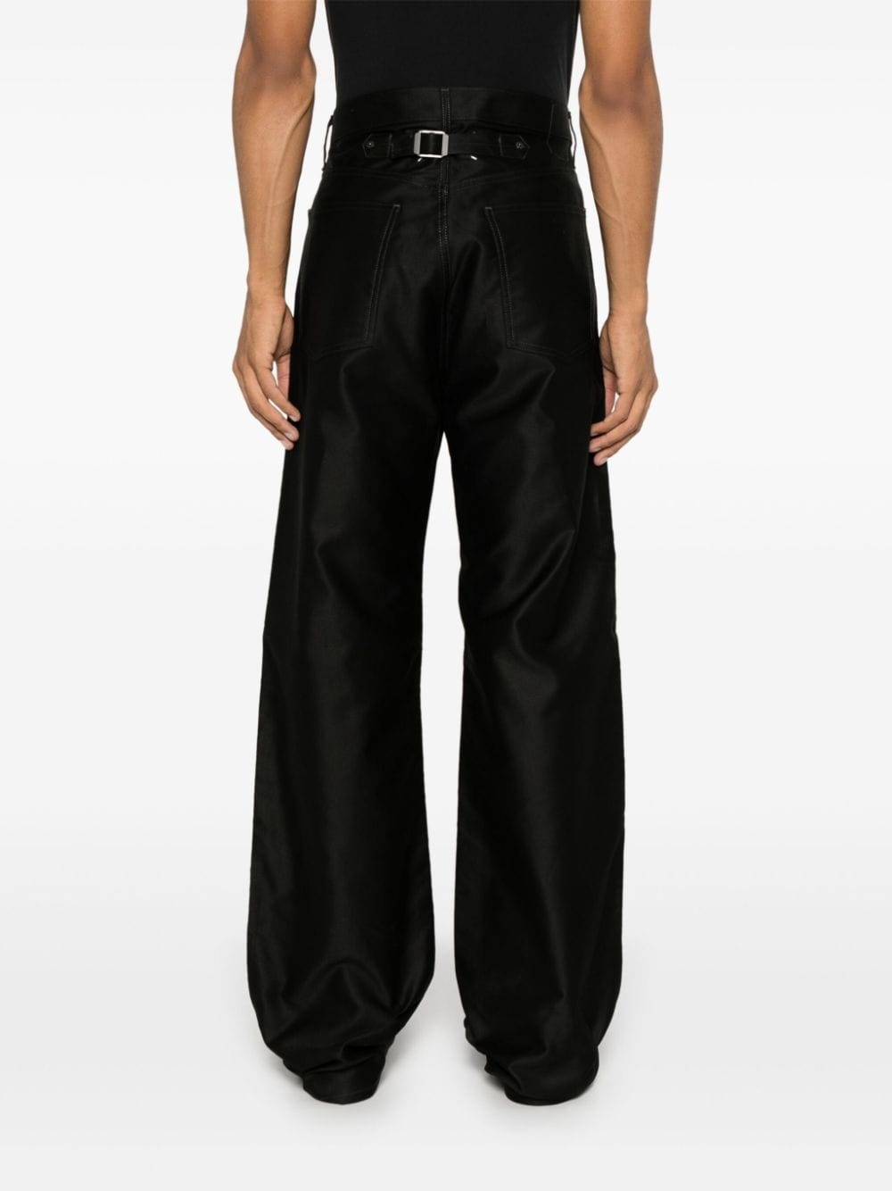 four stitch-logo trousers - 4