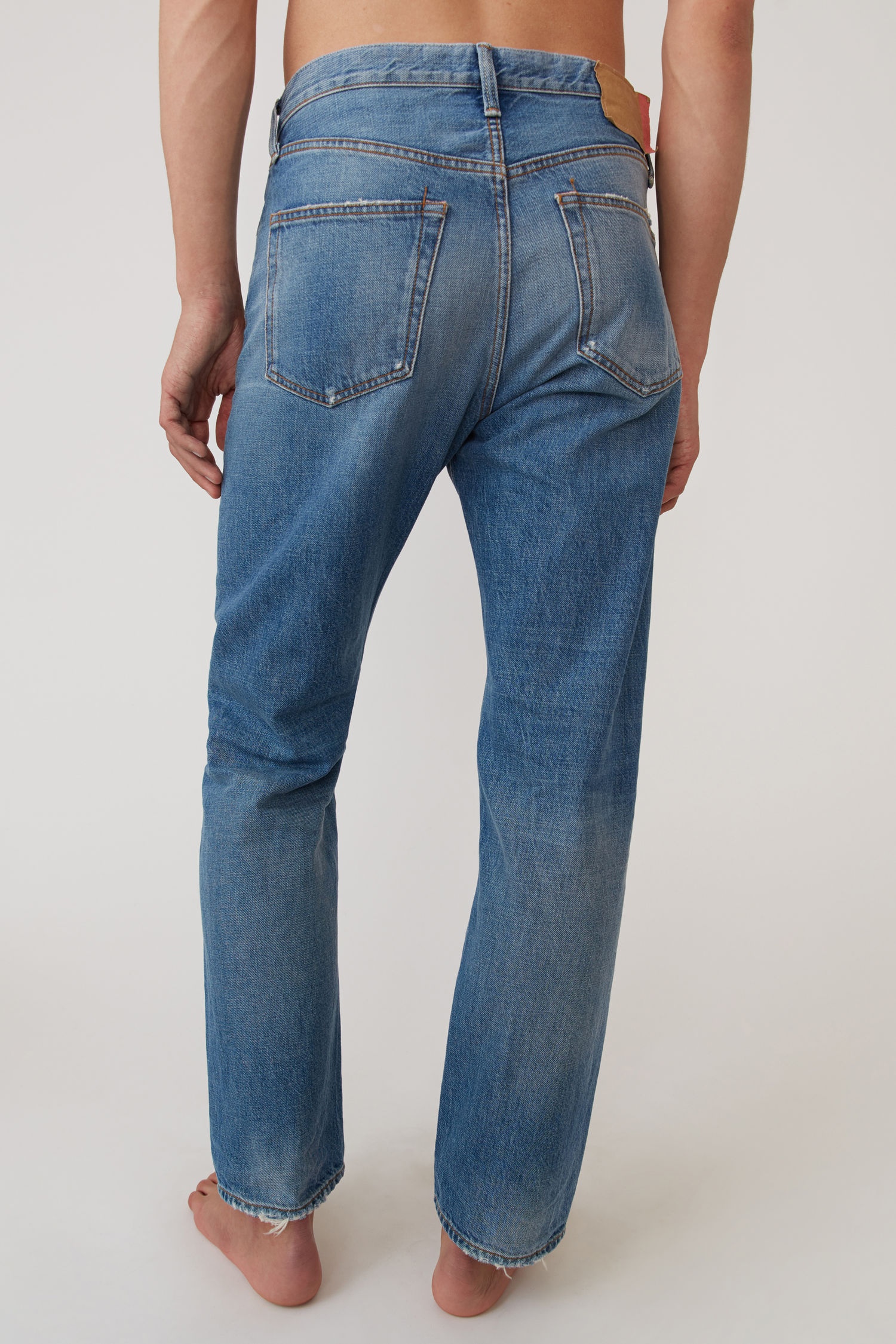 Loose-fit jeans mid blue - 4