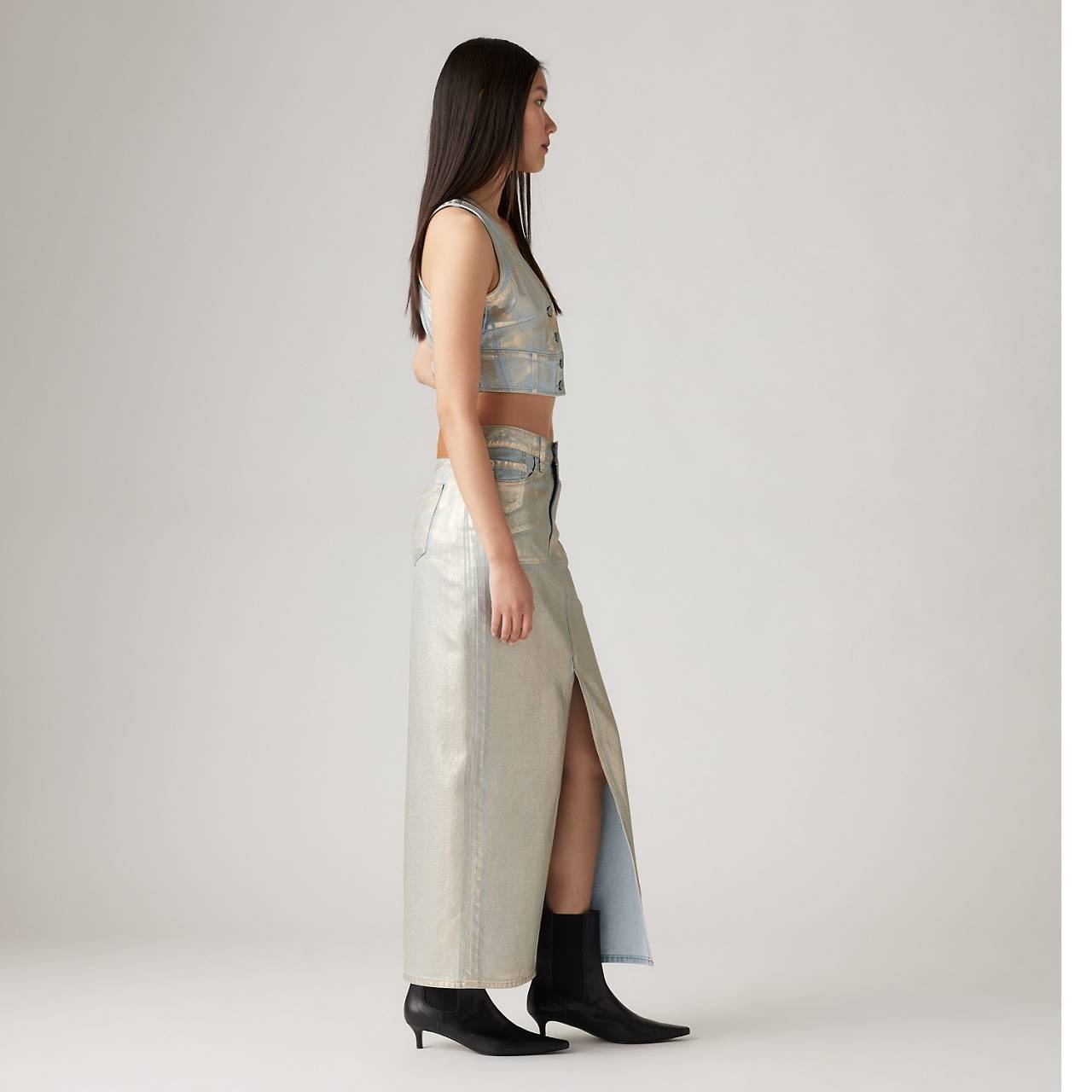 ANKLE COLUMN SKIRT - 6