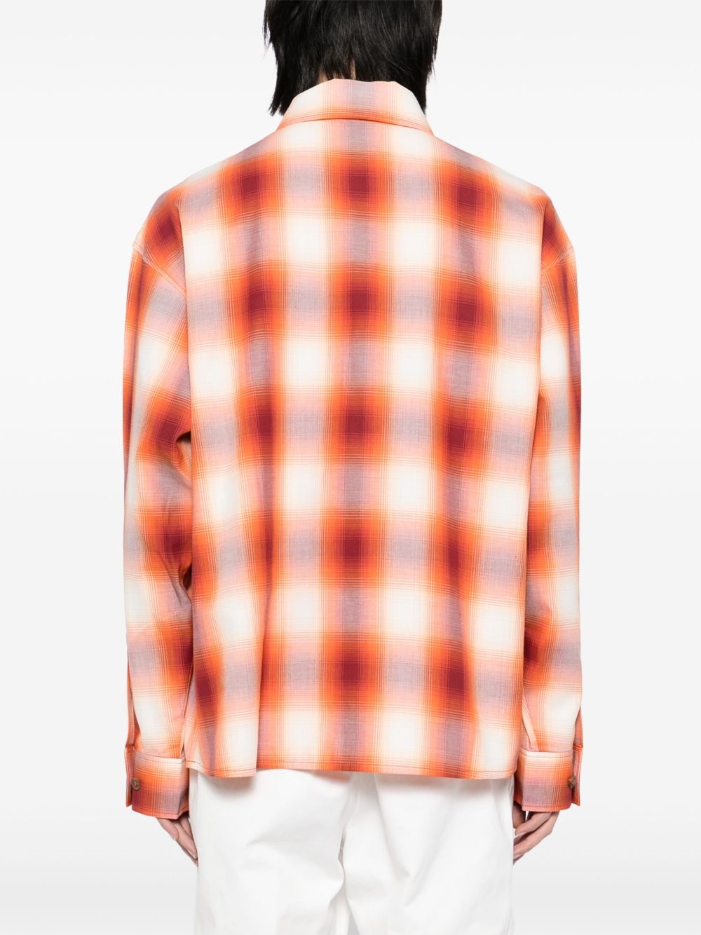 plaid-check shirt - 4