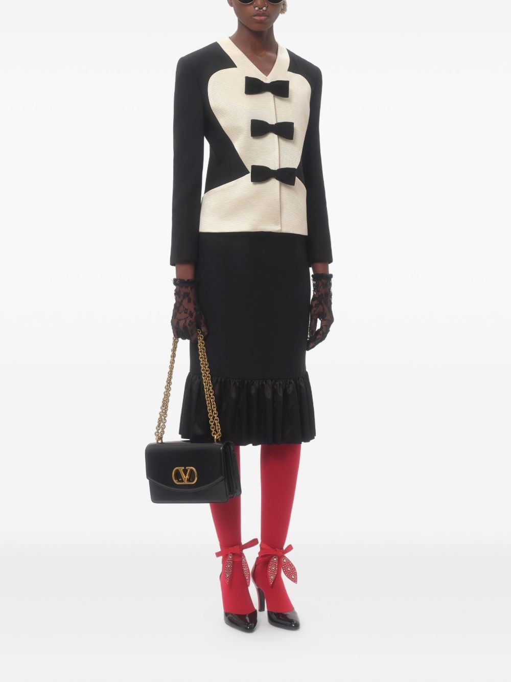 Crepe Couture midi skirt - 2