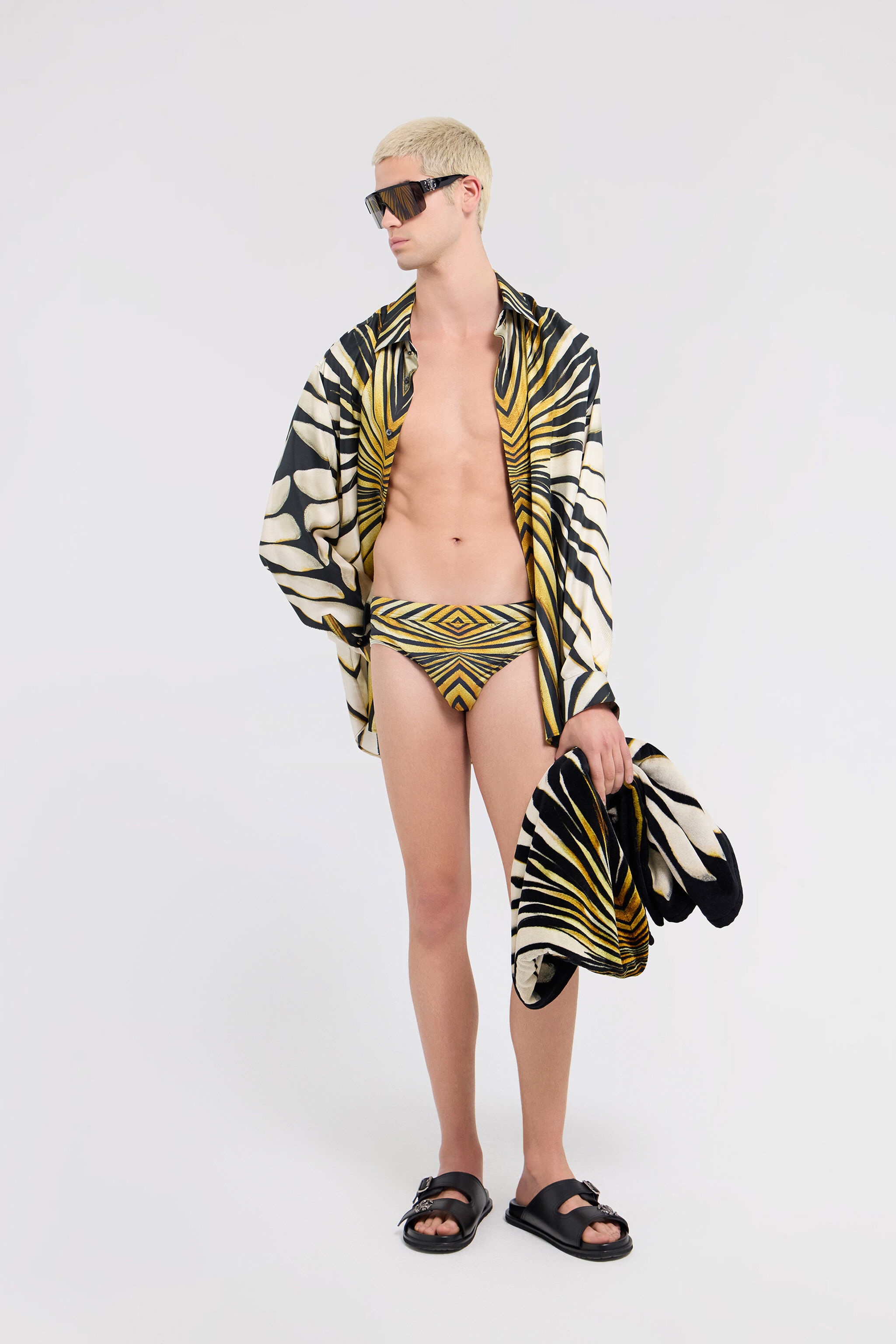 Ray Of Gold Print Sea Brief - 2