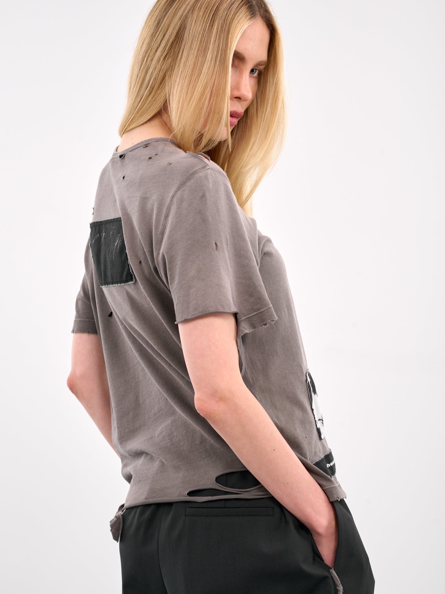 Distressed Patches Tee - 5