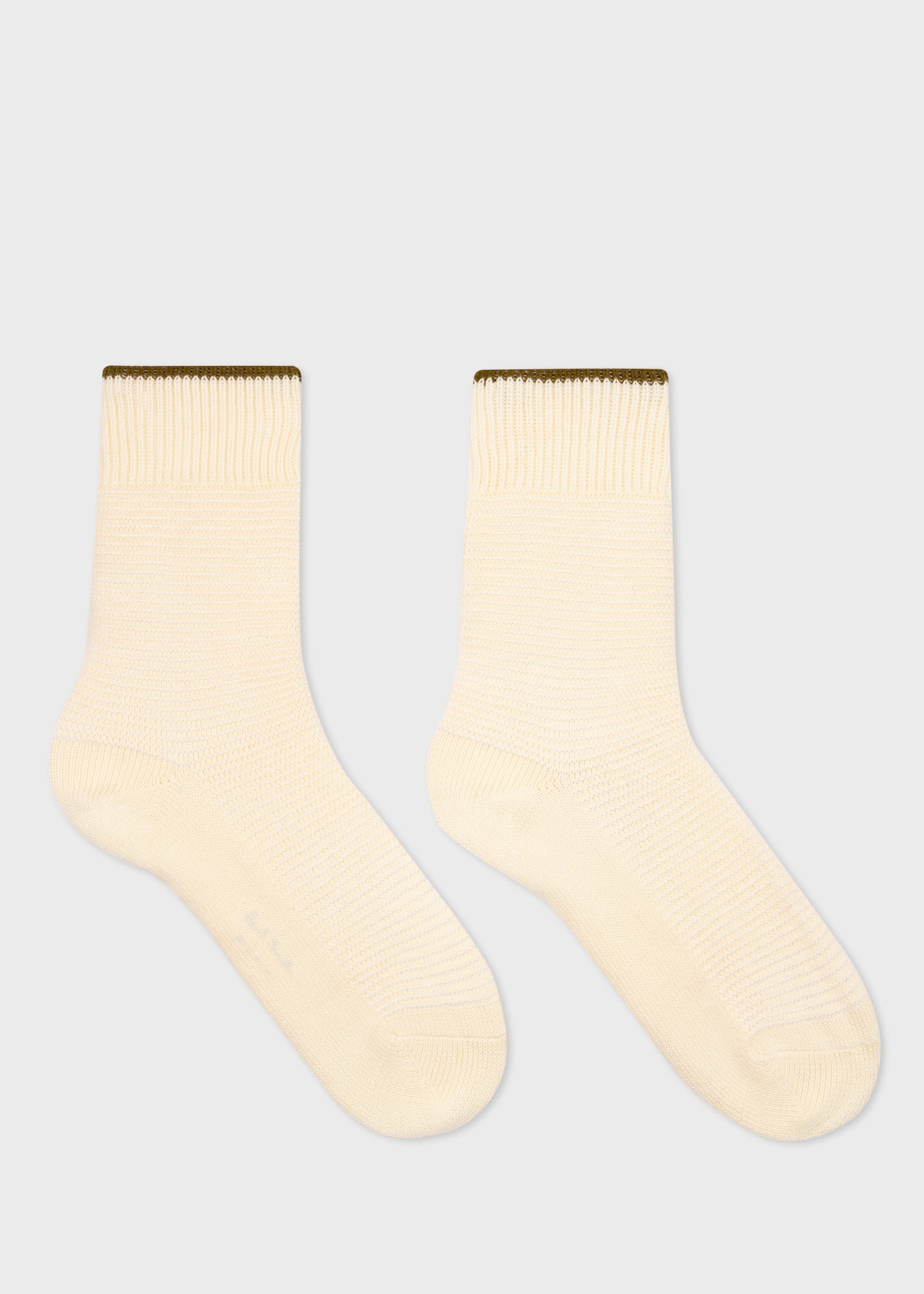 Textured Cotton-Blend Socks - 2