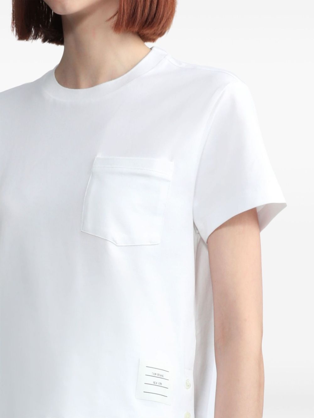 RWB tab cotton T-shirt - 5