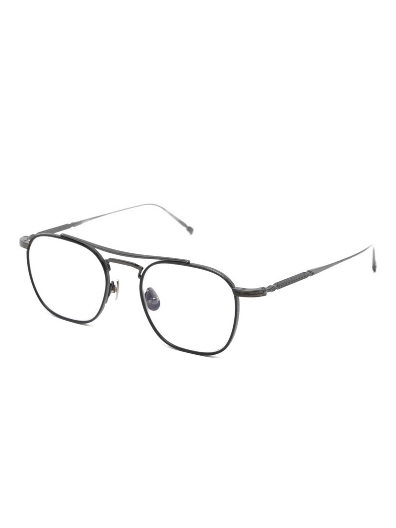MATSUDA M3149 geometric-frame glasses outlook