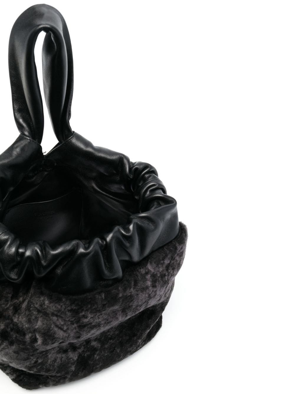 leather tote bag - 5