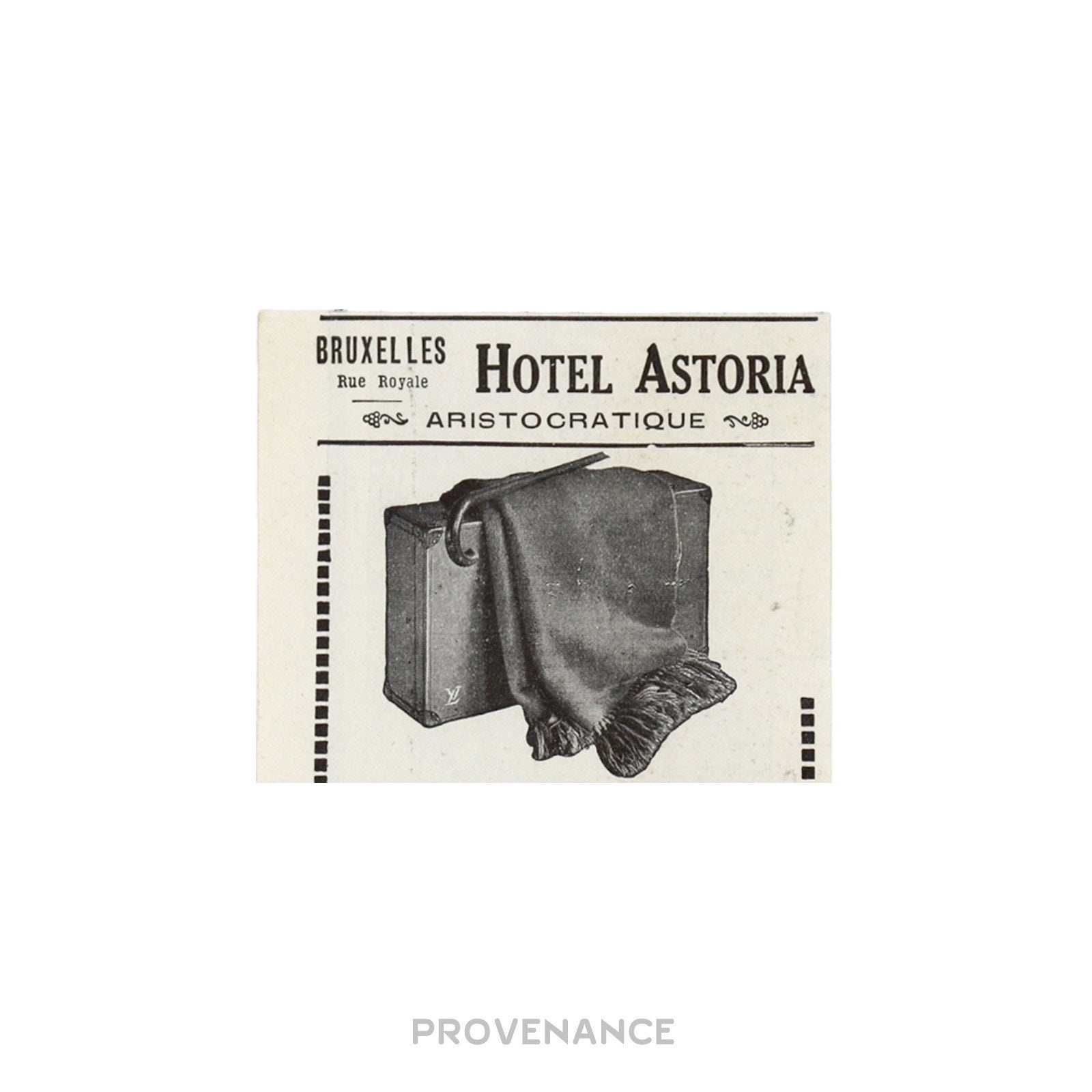 Louis Vuitton Antique Vintage Newsprint Ad - TRAVEL GOODS - 6