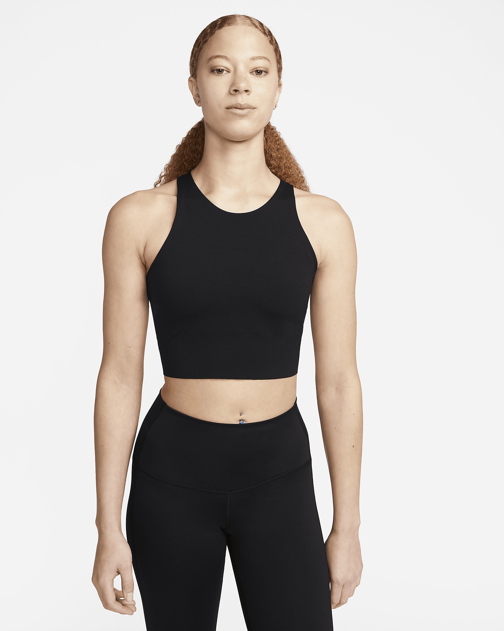 Nike Yoga Dri-FIT Luxe Women's Shelf-Bra Cropped Tank - 2