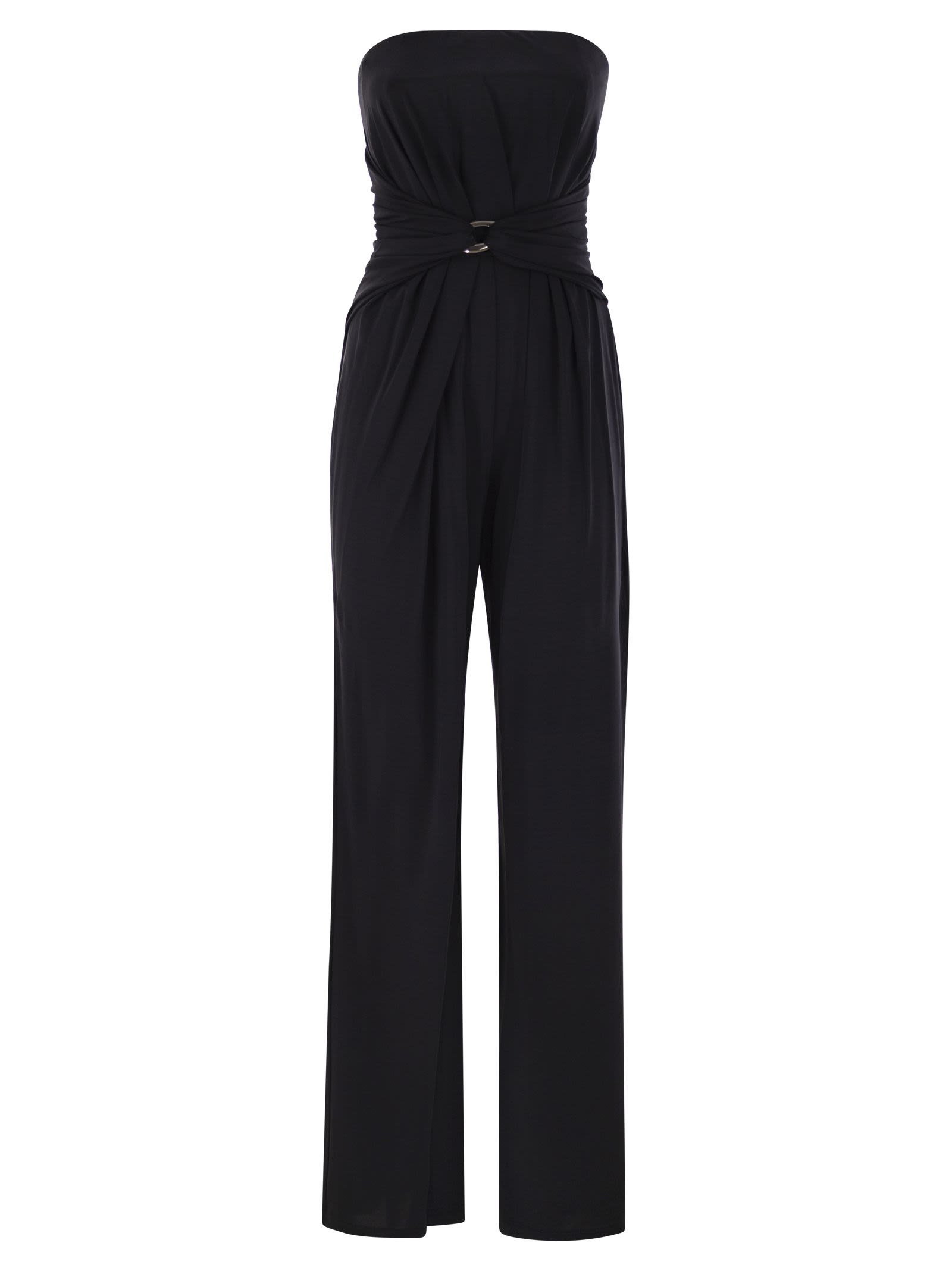 Maxmara Women Fiero - Viscose Jersey Bustier Jumpsuit - 1