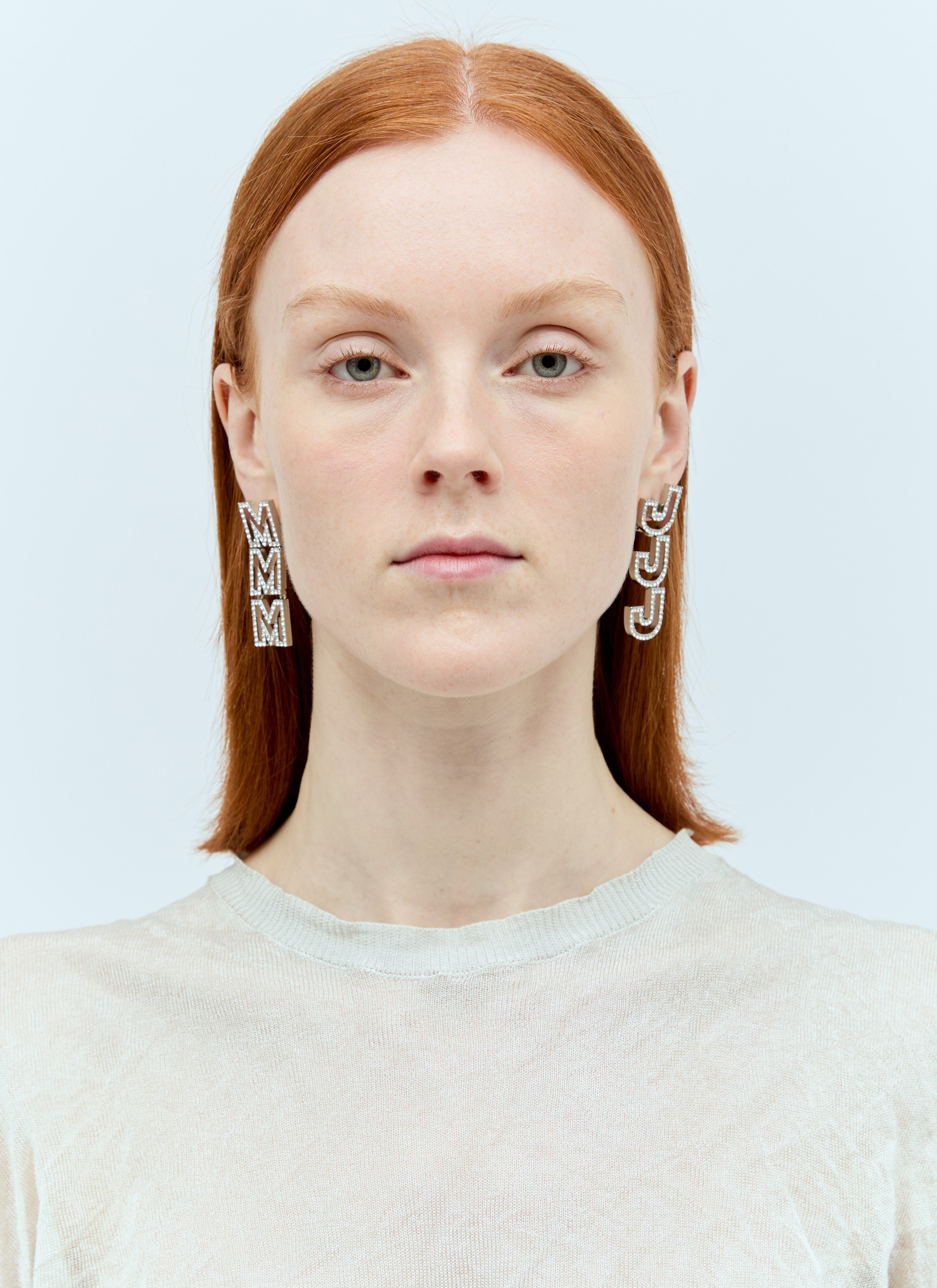 Marc Jacobs Women Mj Logo Earrings - 1