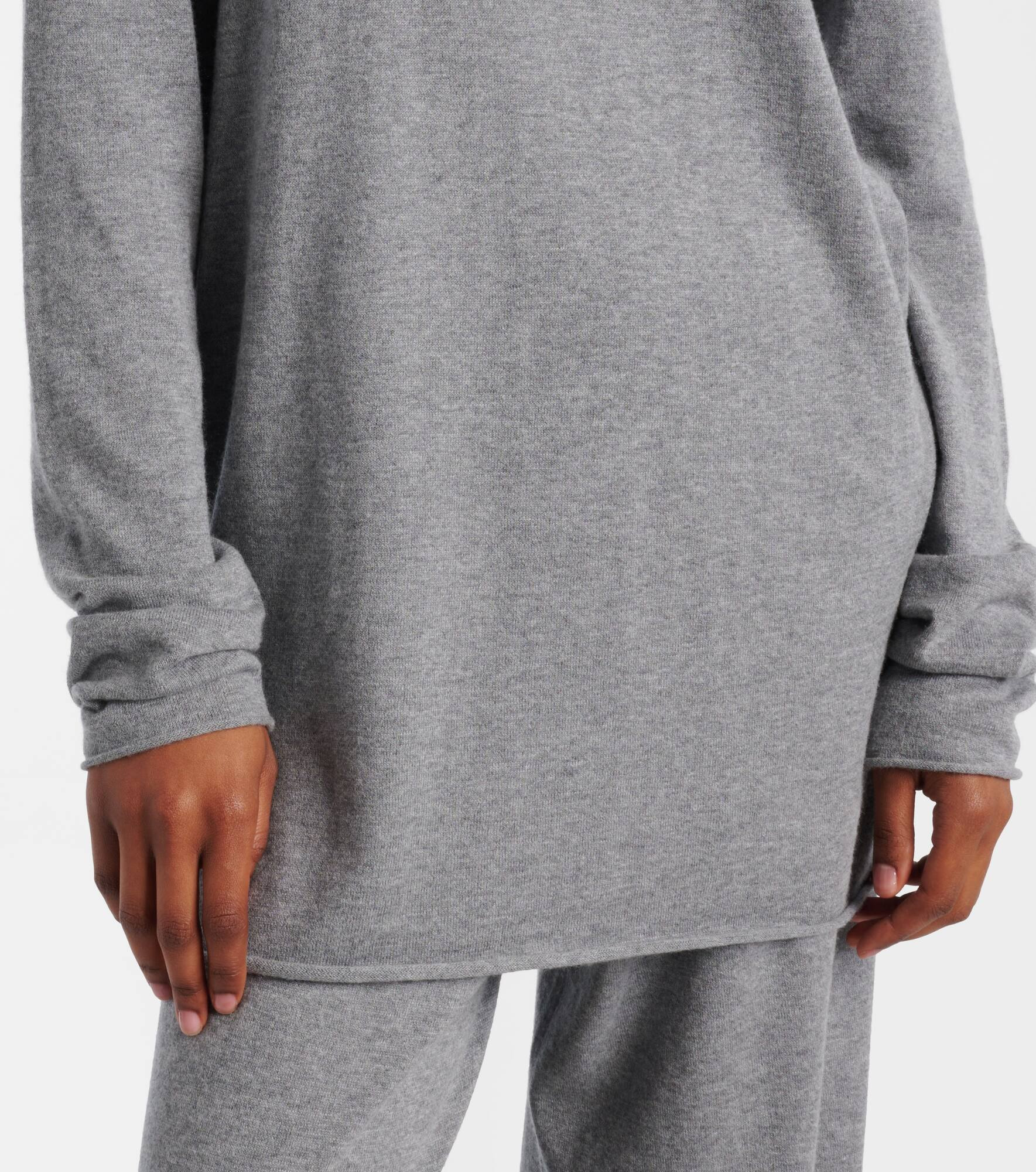 Maurie cotton and cashmere sweater - 5