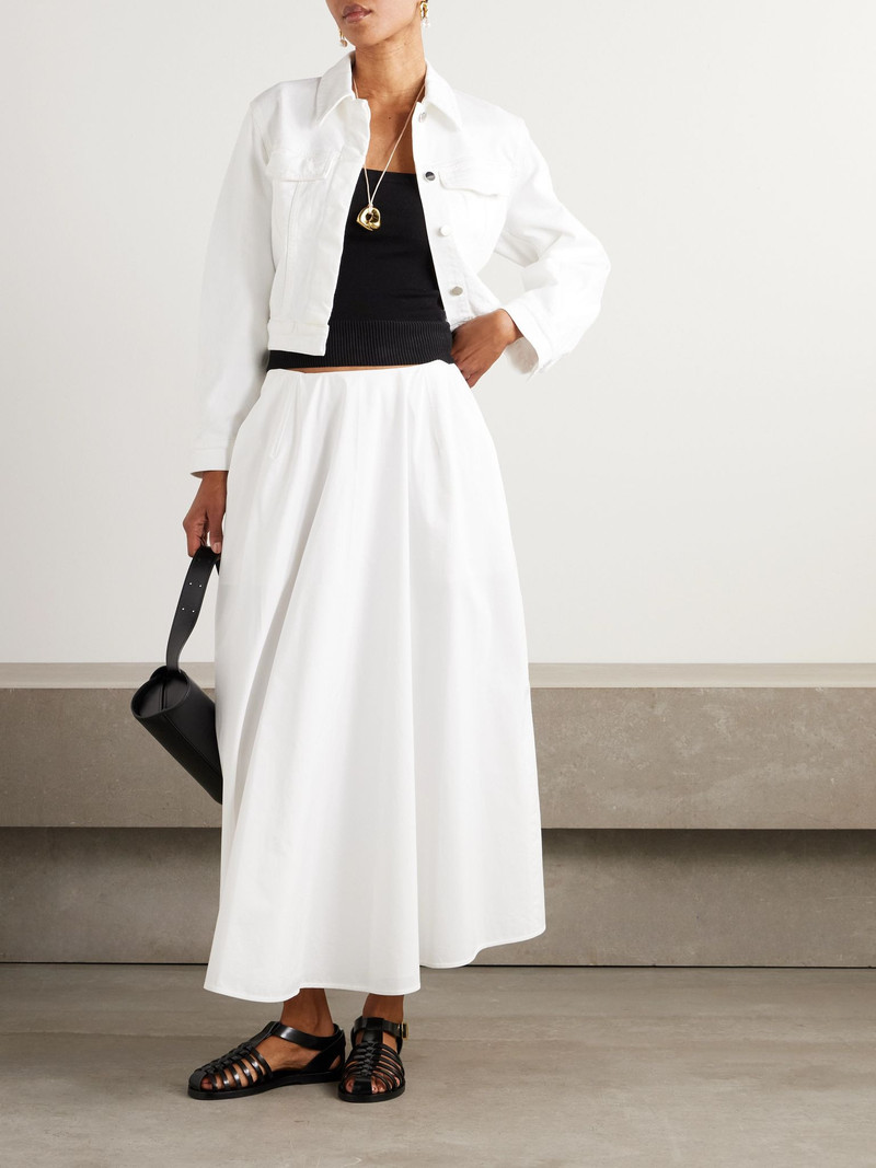 Another Tomorrow Denim jacket White outlook