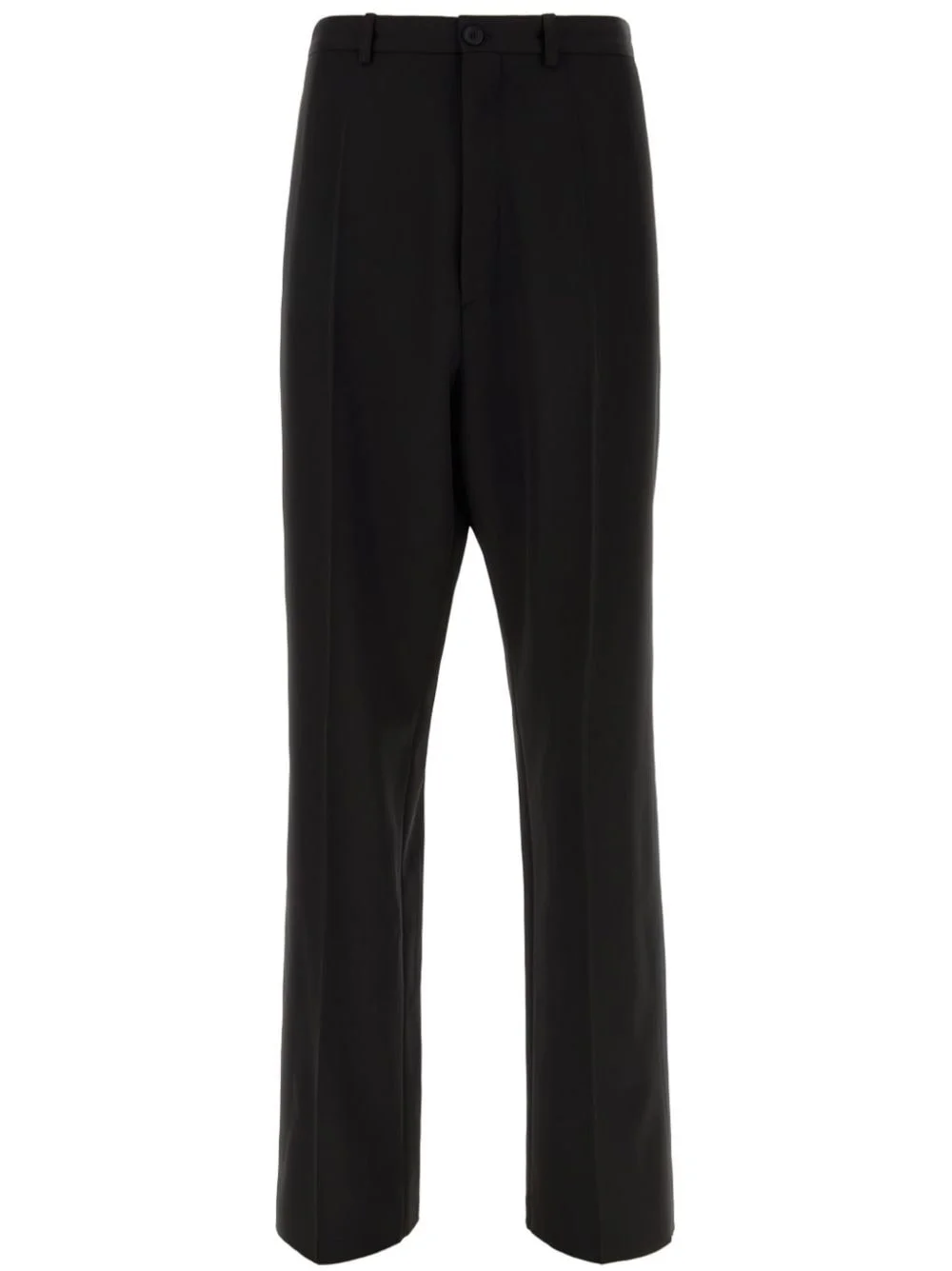 pressed crease tuxedo trousers - 1