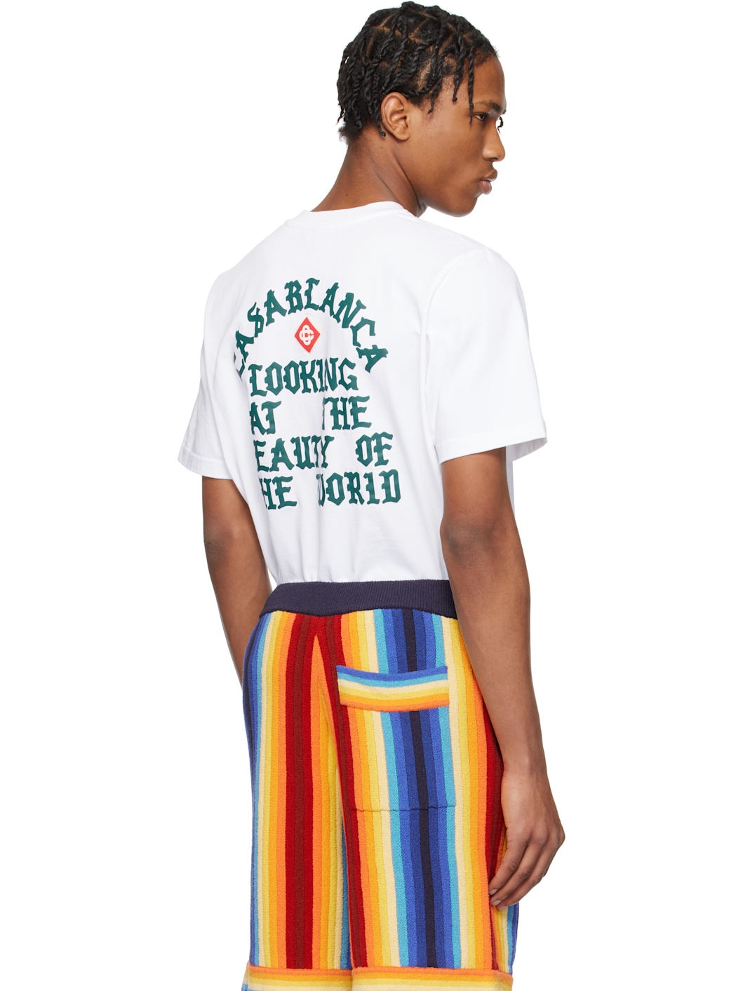 White 'Beauty Of The World' T-shirt - 3