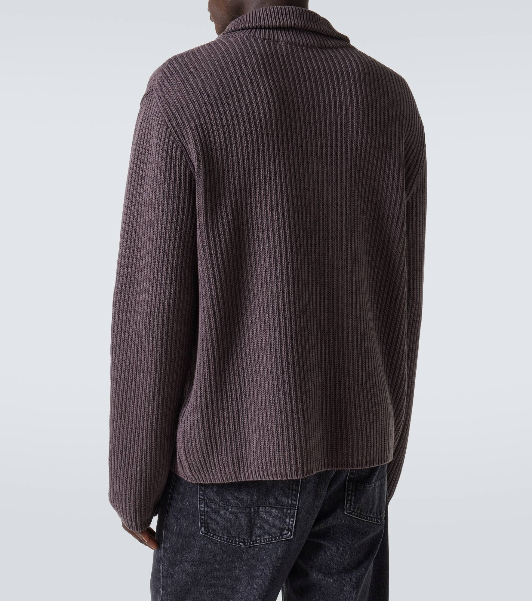 Navigator cotton polo sweater - 4