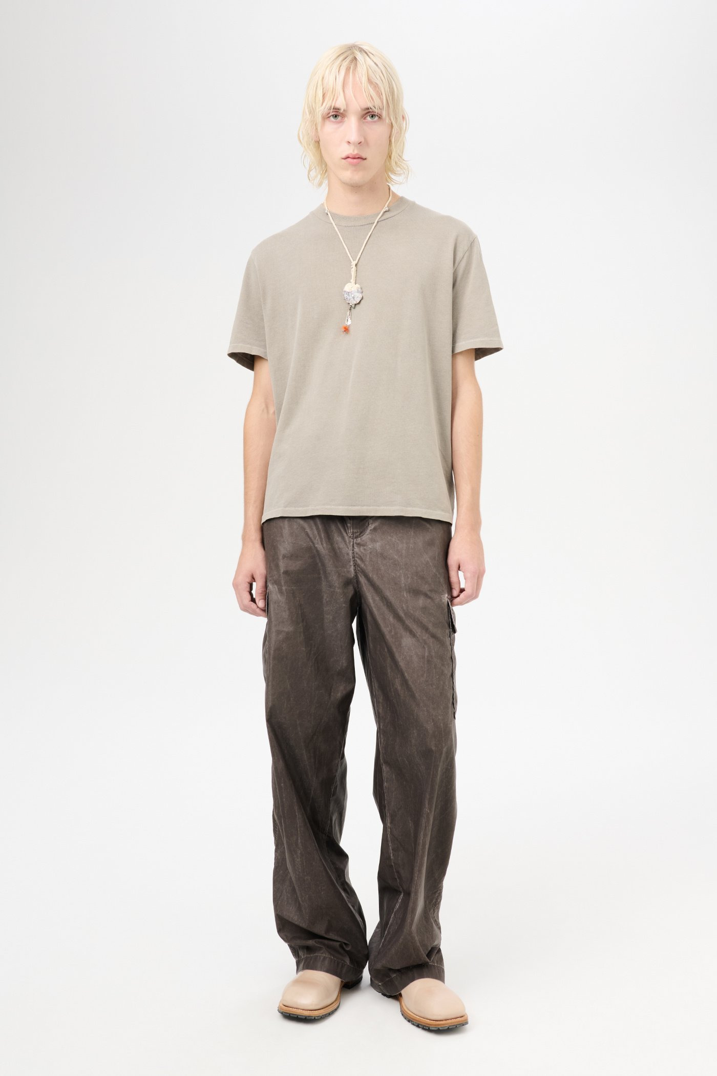Box T-Shirt Worn Grey Legacy Jersey - 2
