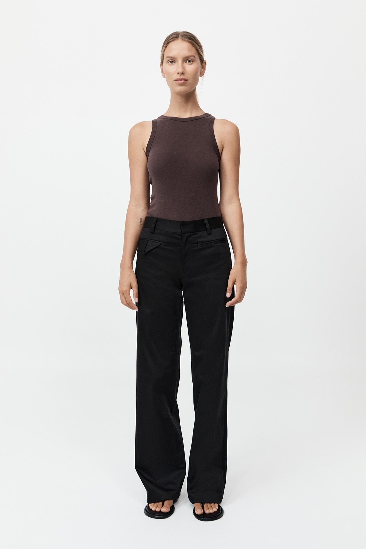Origami Pocket Trousers - Black - 2