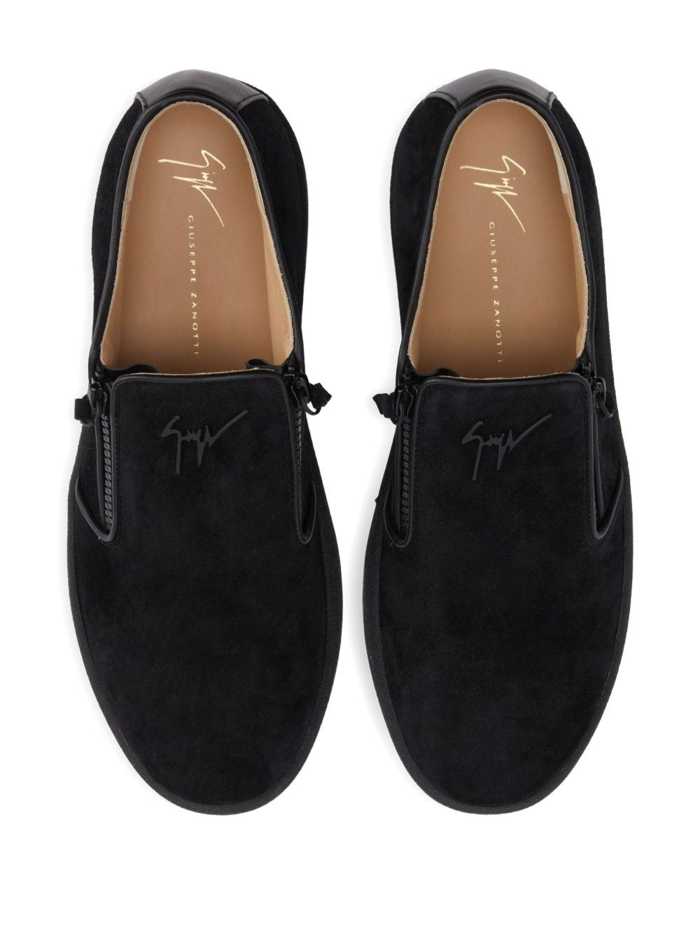 Gz Mike zip-detail slip-on sneakers - 3