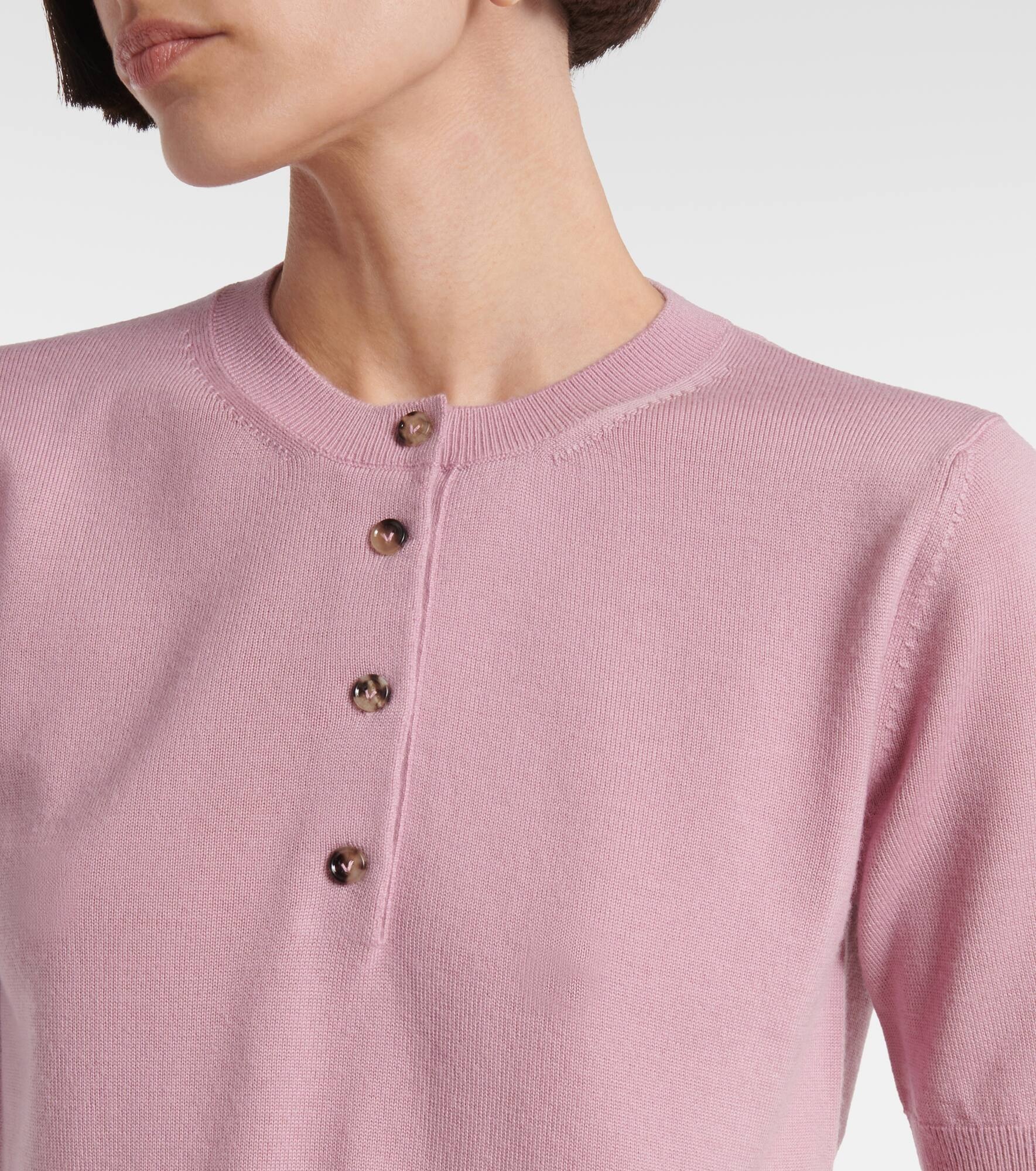 Ribbed-knit wool sweater - 4