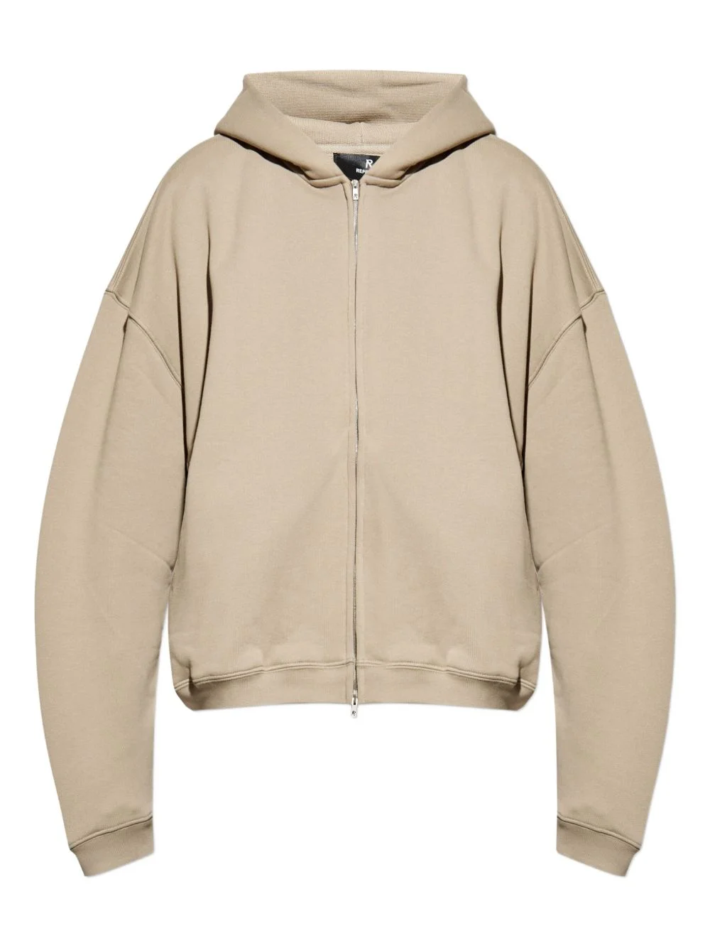 hooded zip-up sweatshirt - 1