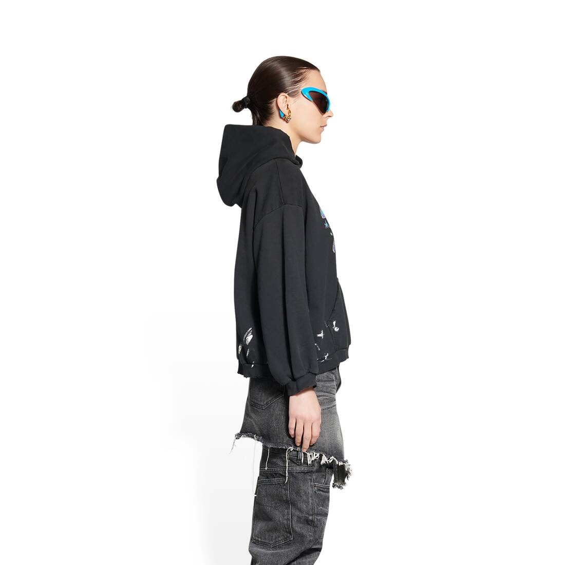 90/10 hoodie small fit - 3