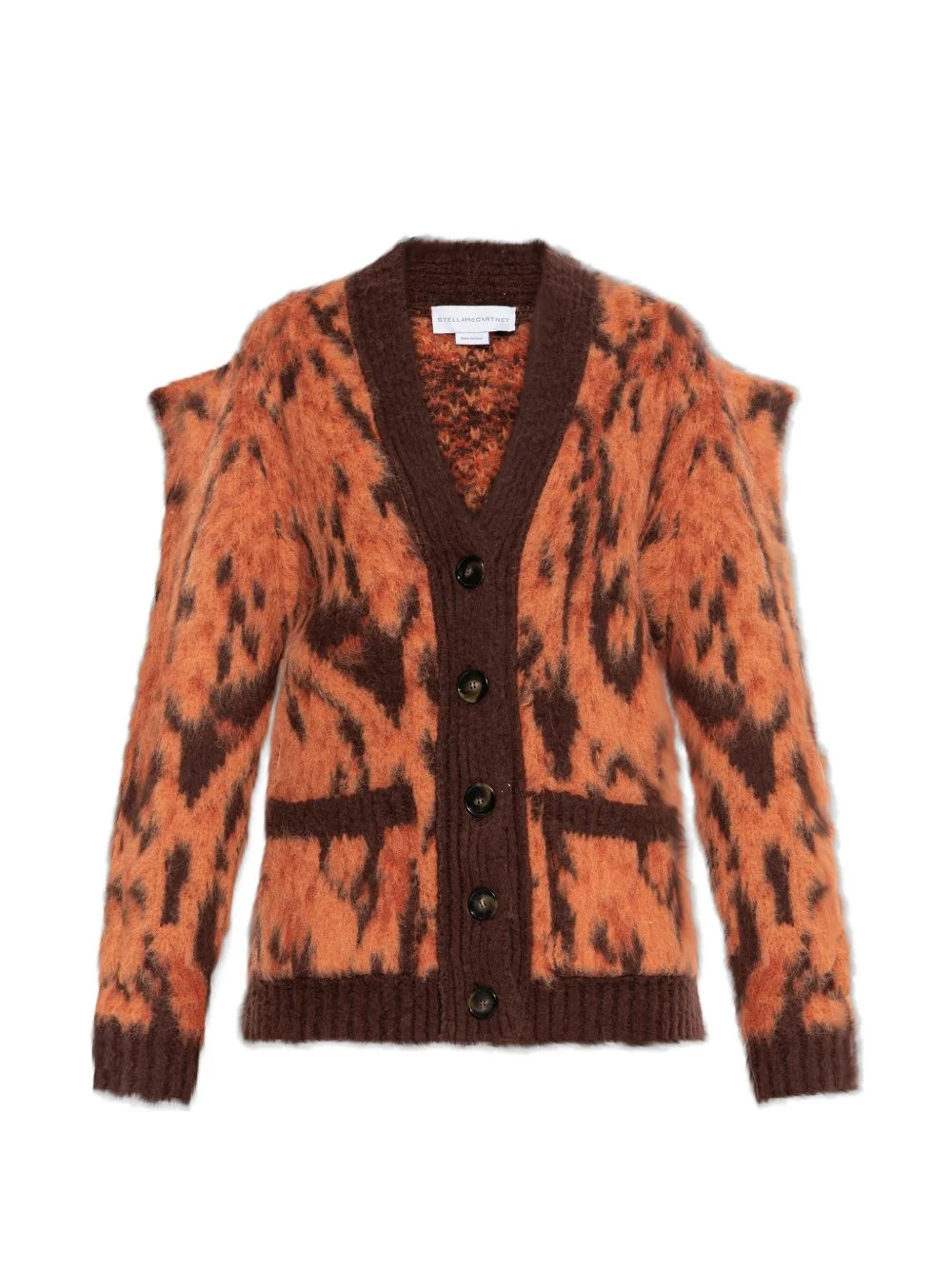 Cloud Leopard-print cardigan - 1