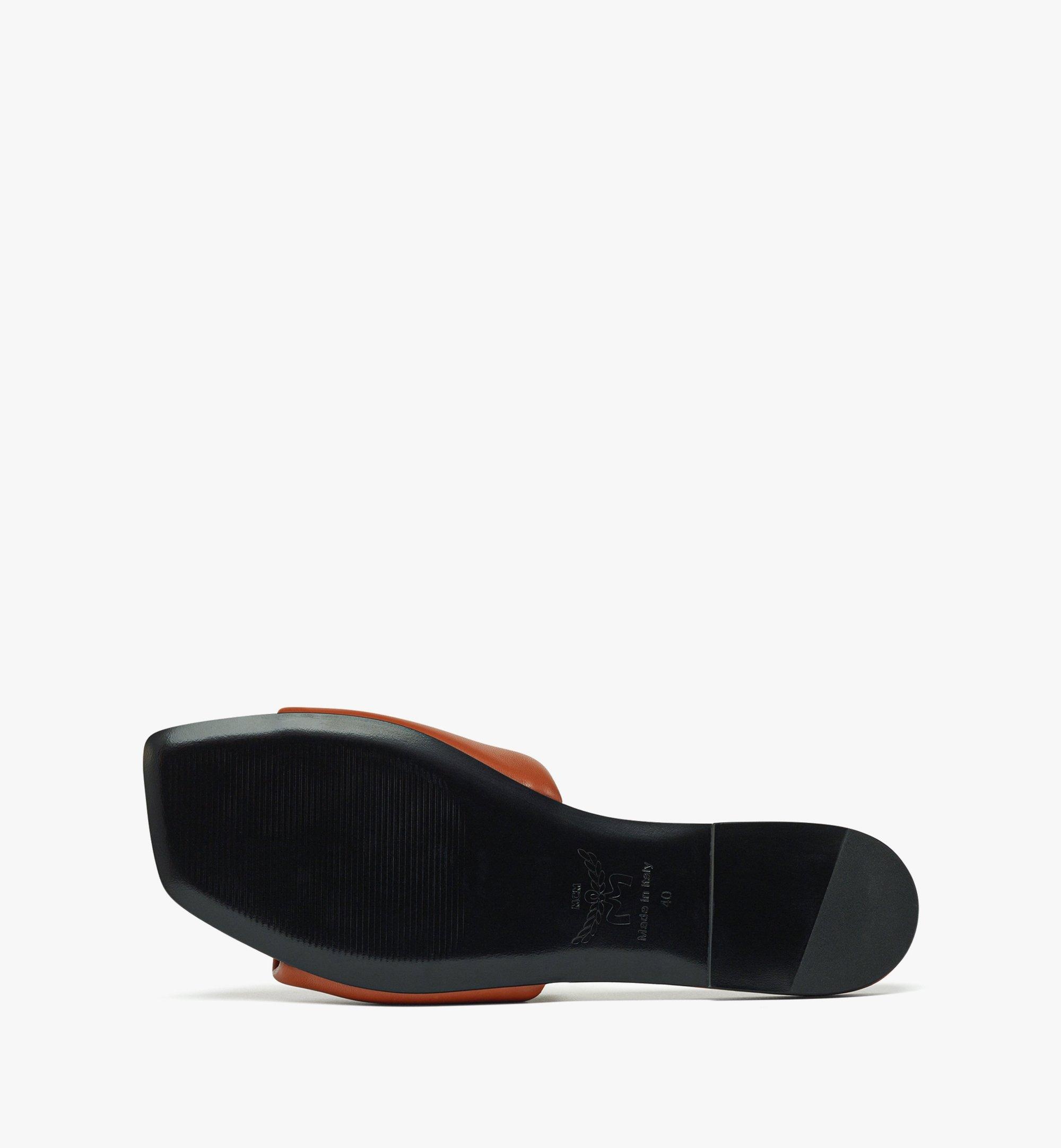 Laurel Flat Sandals in Lamb Leather - 4