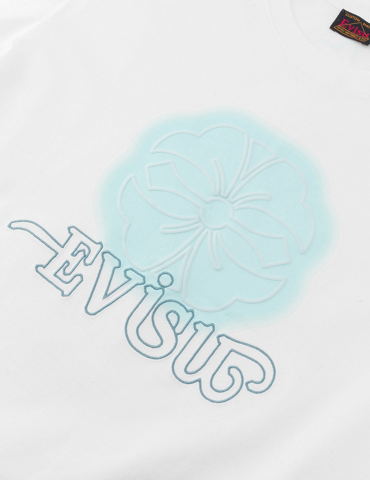 Kamon and Logo Embroidery Oversized T-shirt - 5