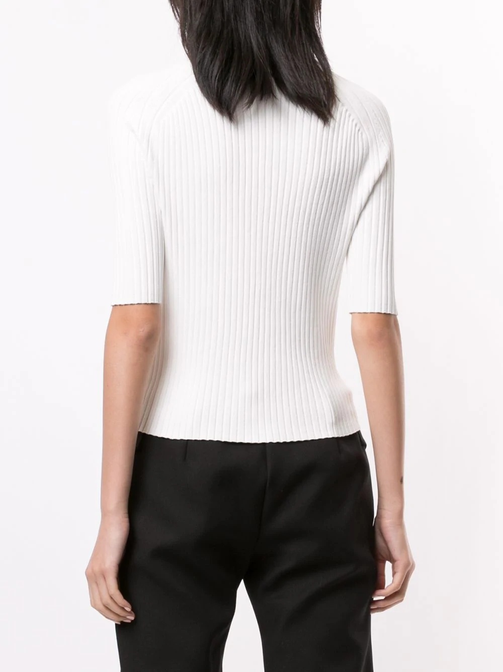 ribbed-knit top - 4