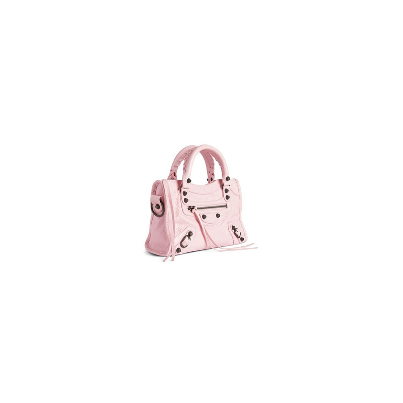BALENCIAGA Women's Le City Mini Bag  in Light Pink outlook