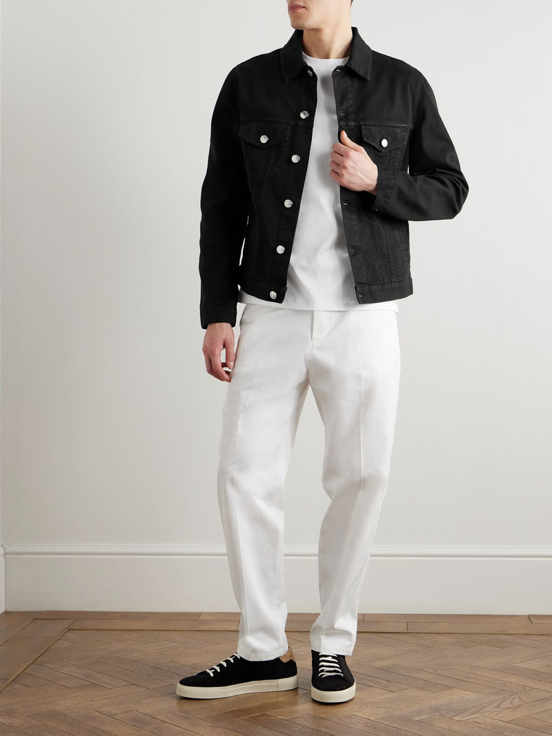 Brunello Cucinelli Denim Jacket Black outlook