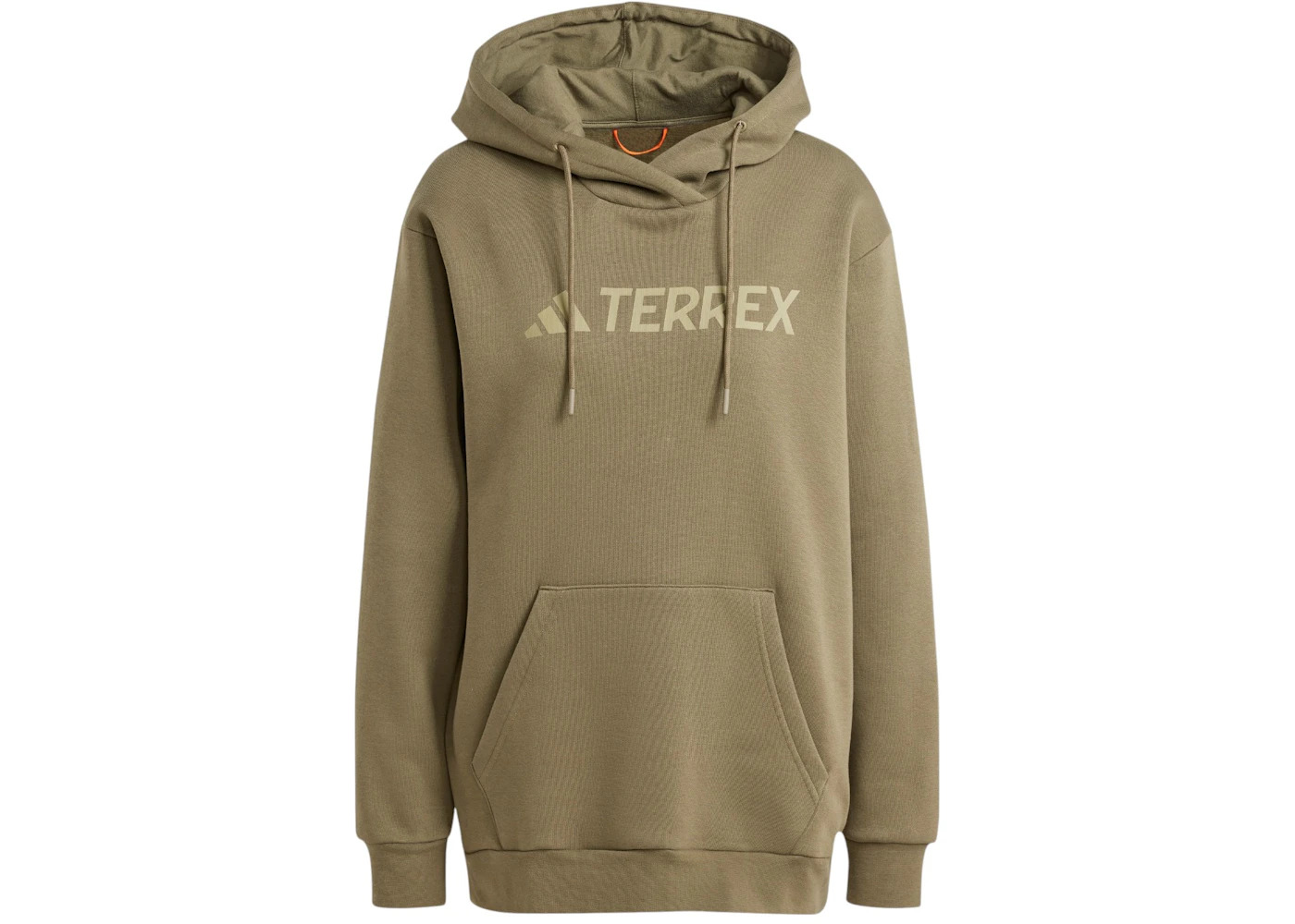 adidas Terrex Multi Large Logo Hoodie Olive Strata - 1
