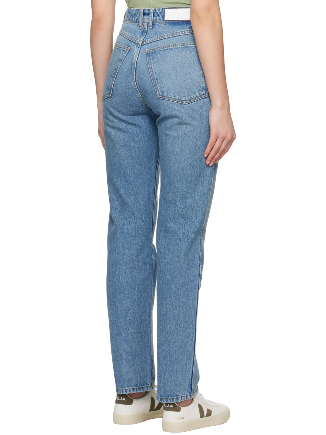 Blue 70s Cigarette Jeans - 3