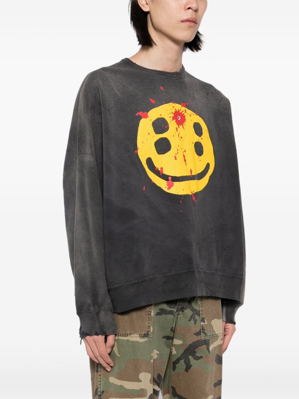 x Cactus Plant Flea Market smile sweatshirt - 3