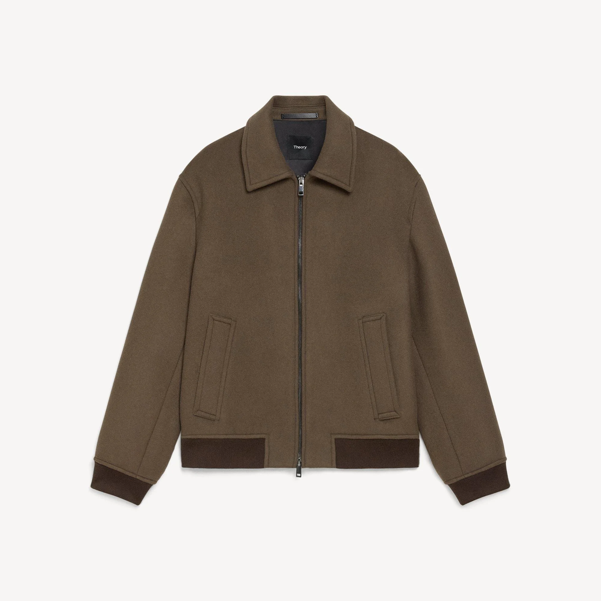 Bomber Jacket in Plush Melton - 1