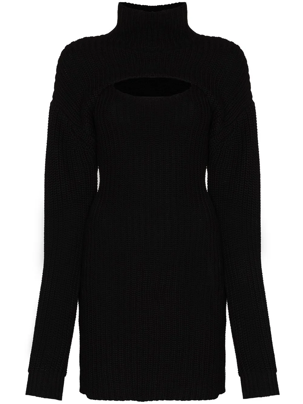 Jady turtleneck knitted dress - 1