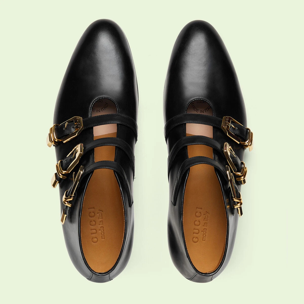 Men's buckle ankle boots - 5