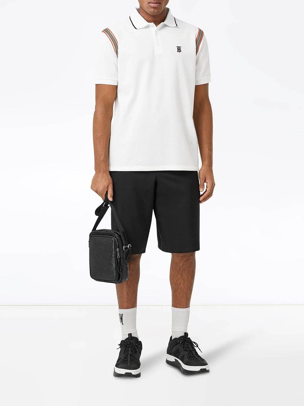 Icon Stripe trimmed polo shirt - 2