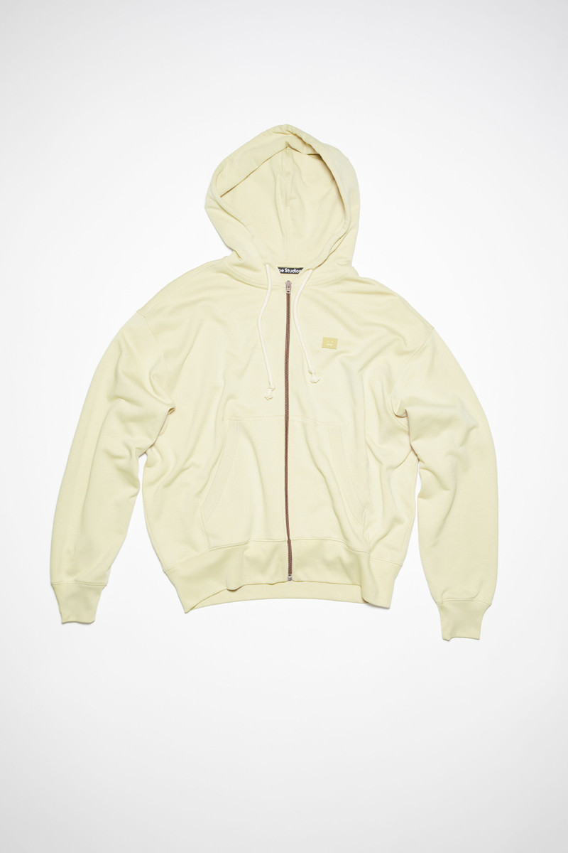 Hooded zip sweater - Sand/green 5