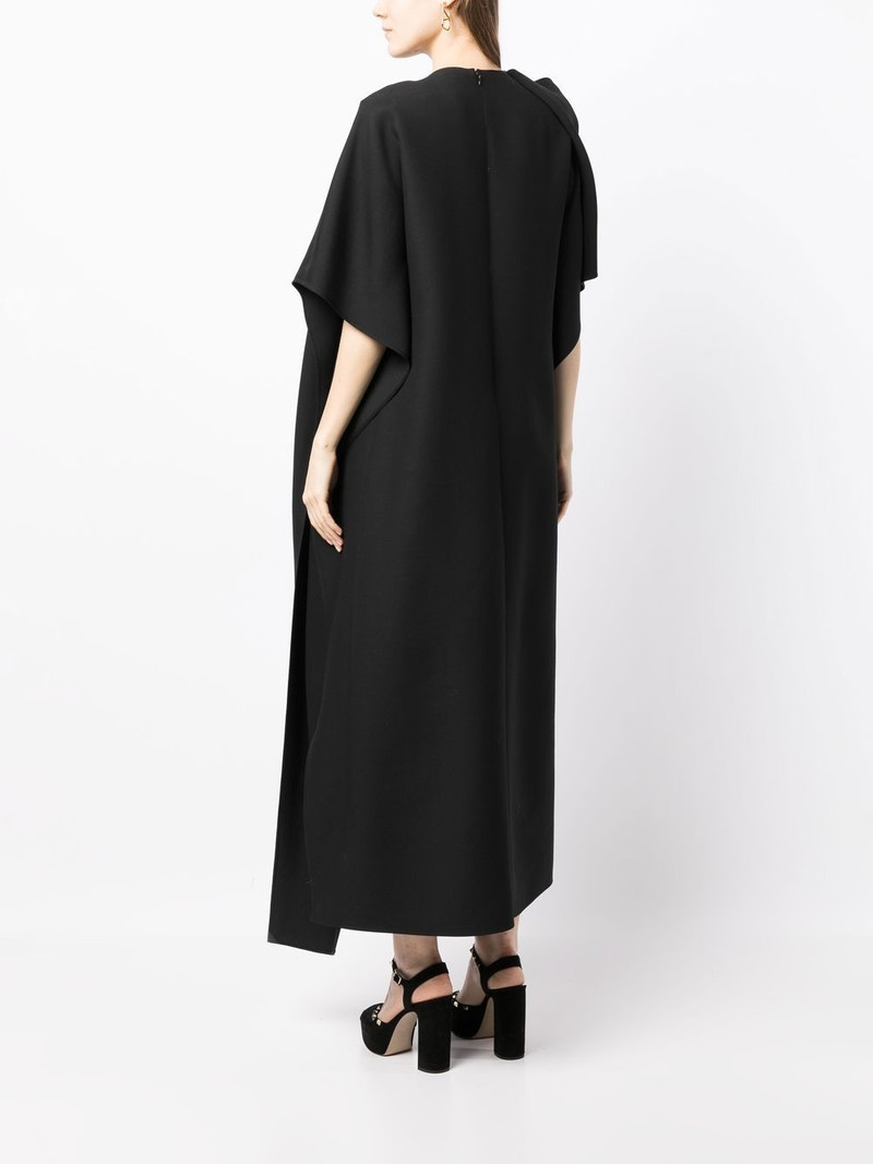 draped midi dress 4