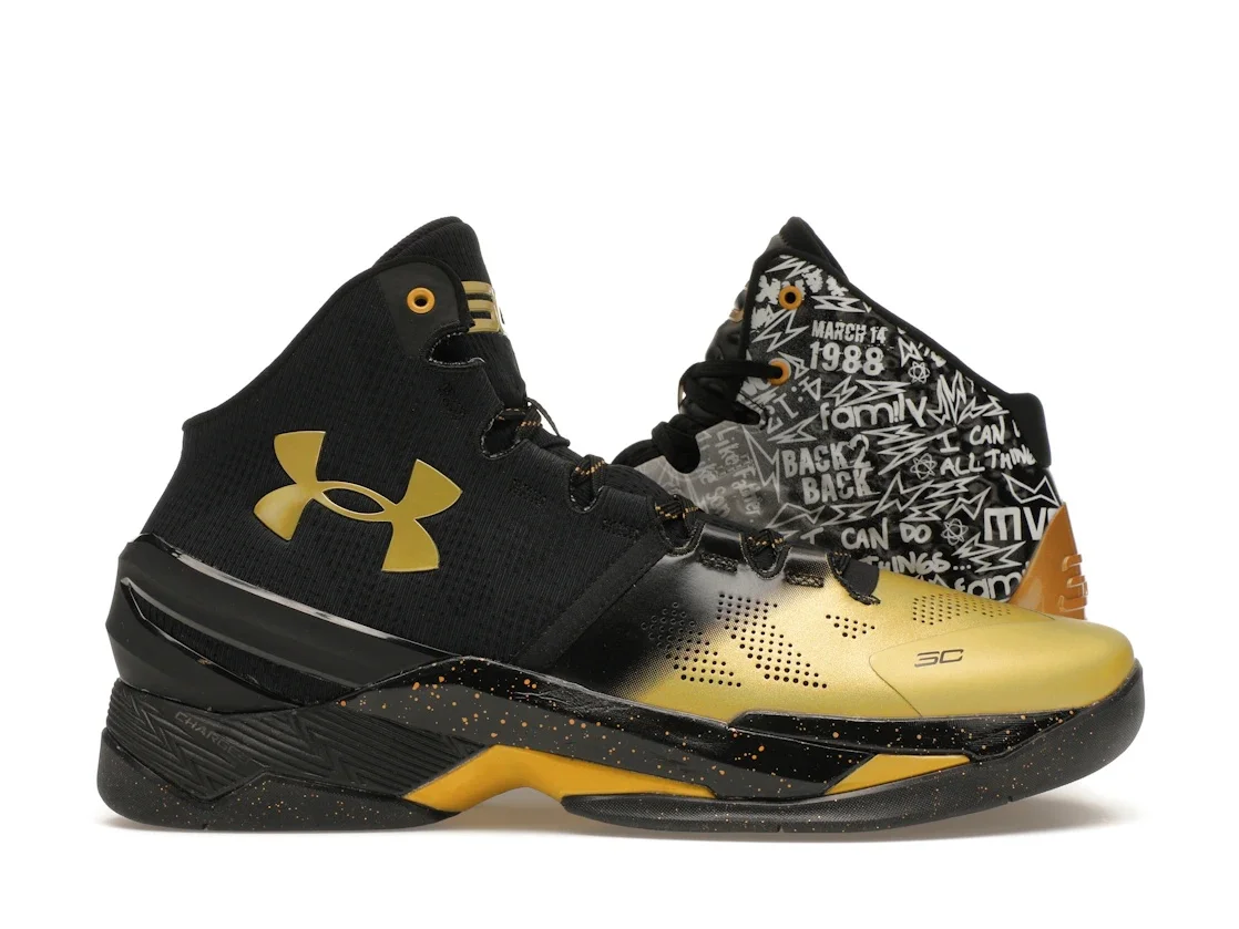 Under Armour Curry 1 & 2 Back 2 Back MVP Pack (2016) (2 Pairs) - 1
