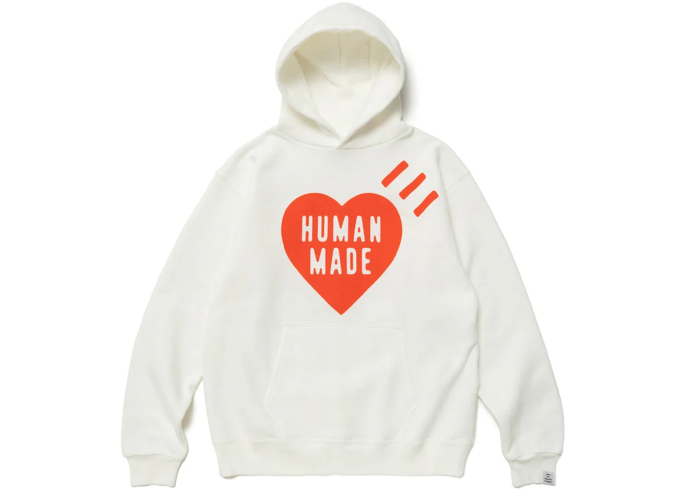 Human Made #1 Sweat Hoodie White - 1