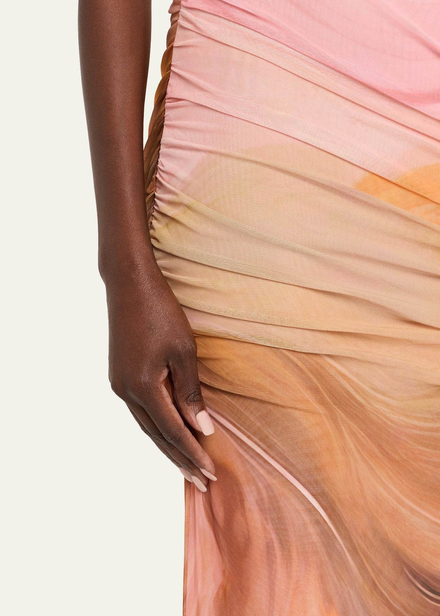 Isadore Strapless Ruched Dress - 5